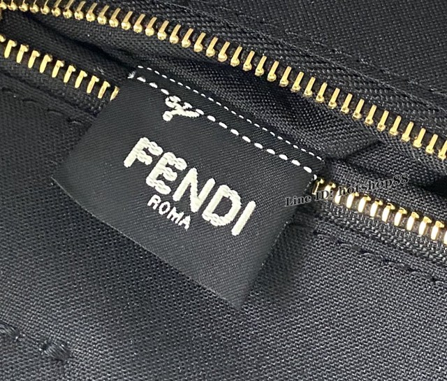 FENDI專櫃精品托特男包 芬迪Fendi頂級原單California sky系列帆布購物袋 fdzg2624